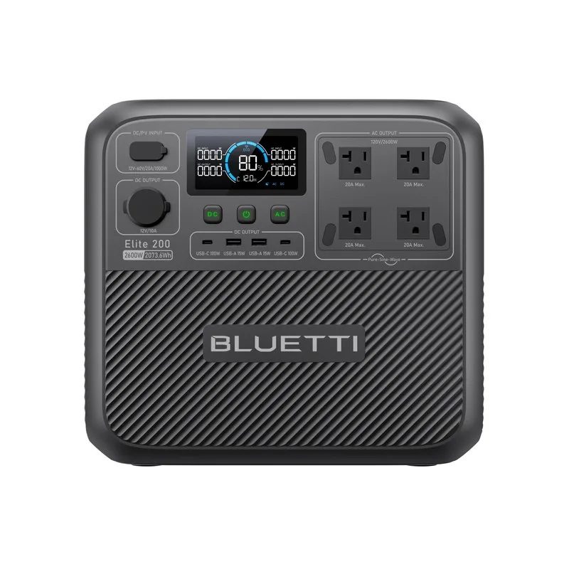 BLUETTI Elite 200 V2 portable power station, official manufacturer photo