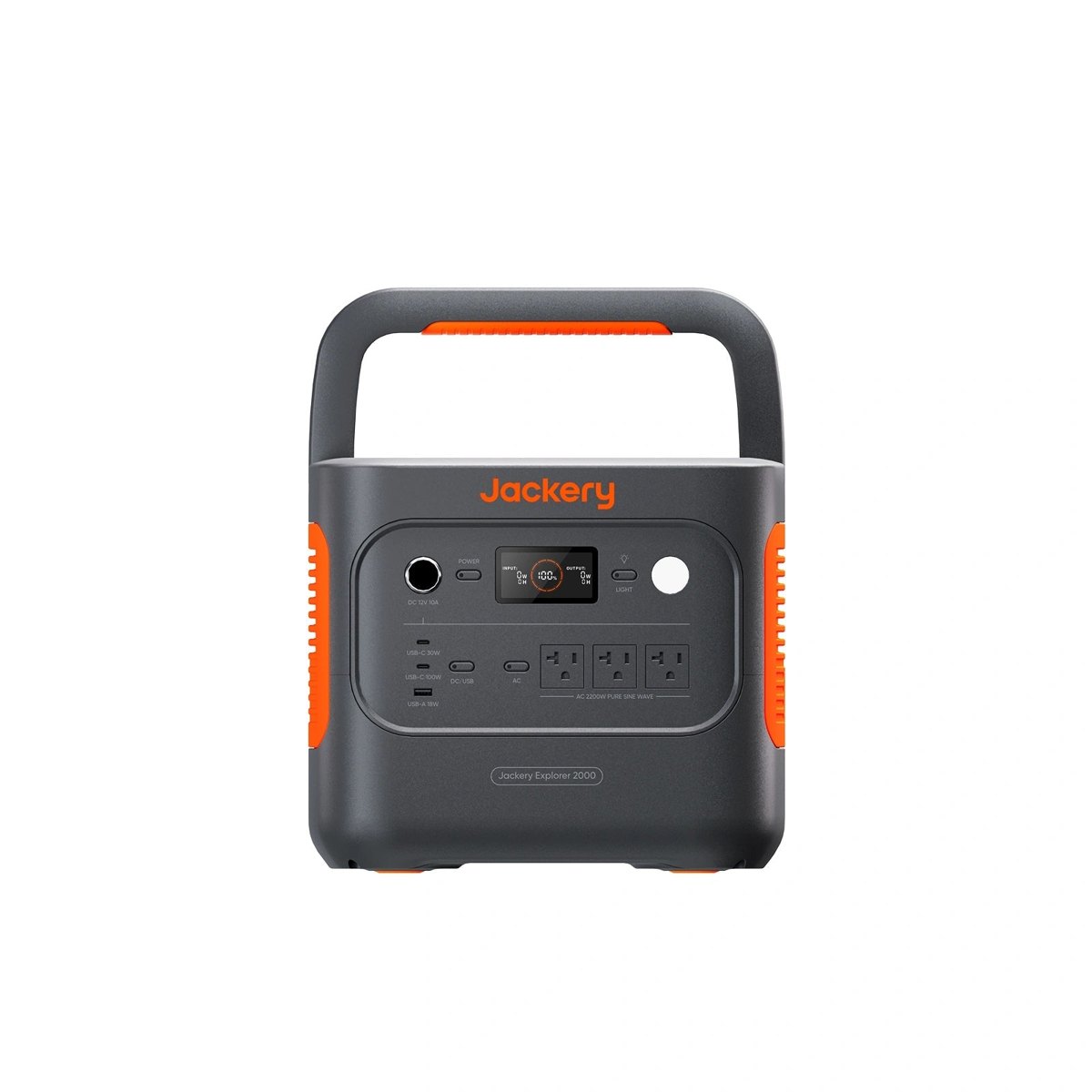 Jackery Explorer 2000 v2 portable power station, official manufacturer photo